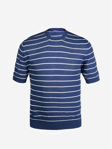 Patrick Hellmann CollectionBlue T-shirt 100% Cottonimage536